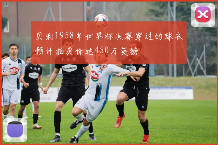 贝利1958年世界杯决赛穿过的球衣预计拍卖价达450万英镑