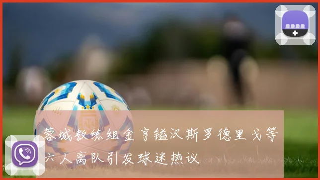 蓉城教练组金亨镒汉斯罗德里戈等六人离队引发球迷热议